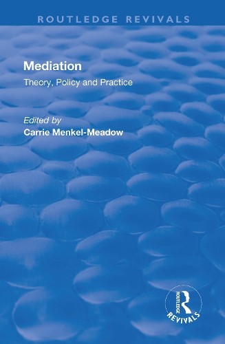 Паперова книга «Mediation: Theory, Policy and Practice: Theory, Policy and Practice» - фото №1