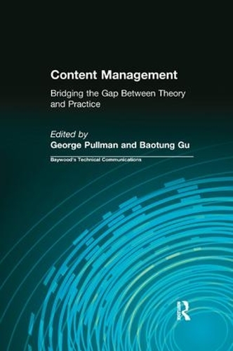 [object Object] «Content Management: Bridging the Gap Between Theory and Practice» - фото №1