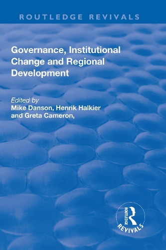 Паперова книга «Governance, Institutional Change and Regional Development» - фото №1
