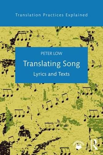 Паперова книга «Translating Song: Lyrics and Texts», автор Пітер Лоу - фото №1