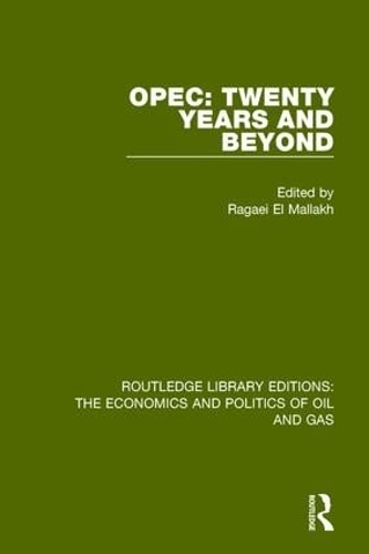 Бумажная книга «OPEC: Twenty Years and Beyond» - фото №1