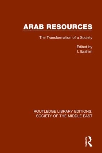 Бумажная книга «Arab Resources: The Transformation of a Society» - фото №1