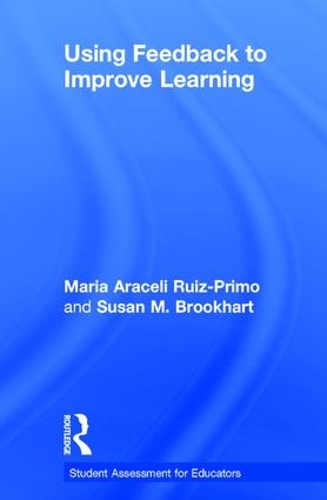 Паперова книга «Using Feedback to Improve Learning», авторів Марія Араселі Руїс-Прімо, Сюзан М. Брукхарт - фото №1