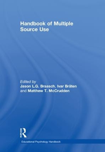 Паперова книга «Handbook of Multiple Source Use» - фото №1