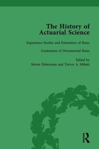 Бумажная книга «The History of Actuarial Science Vol X», автор Стивен Хаберман - фото №1