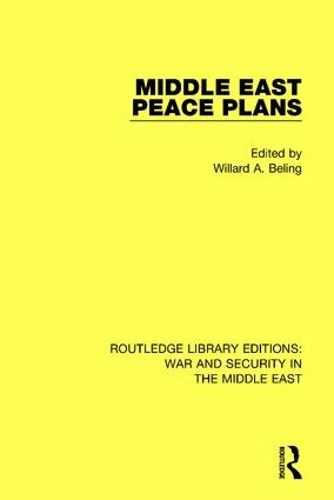 Бумажная книга «Middle East Peace Plans» - фото №1