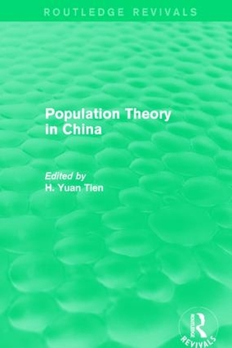 Бумажная книга «Population Theory in China» - фото №1