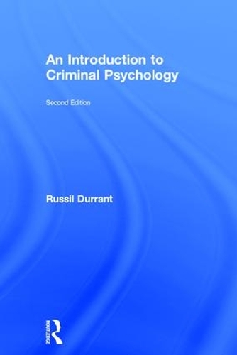 Паперова книга «An Introduction to Criminal Psychology», автор Рассел Дюррант - фото №1