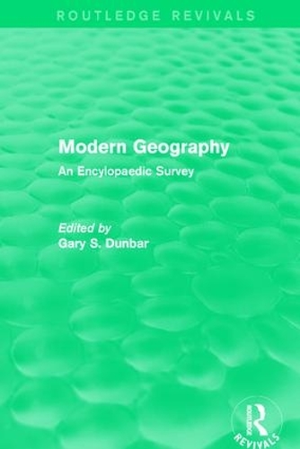 Паперова книга «Modern Geography: An Encylopaedic Survey» - фото №1