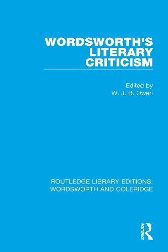 Бумажная книга «Wordsworth's Literary Criticism» - фото №1