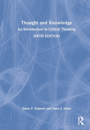 Паперова книга «Thought and Knowledge: An Introduction to Critical Thinking», автор Діана Ф. Халперн - фото №1