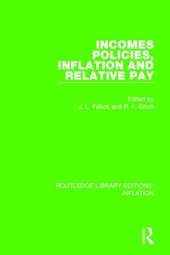 Бумажная книга «Incomes Policies, Inflation and Relative Pay» - фото №1
