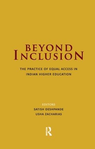 Бумажная книга «Beyond Inclusion: The Practice of Equal Access in Indian Higher Education» - фото №1