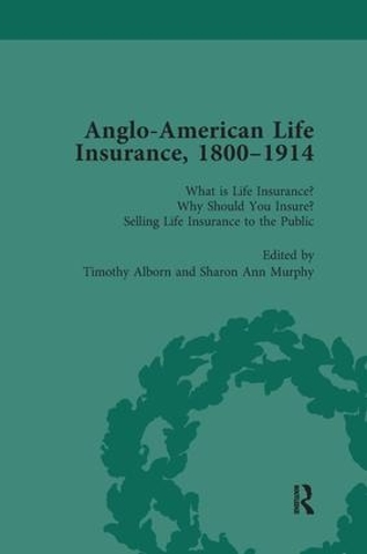 Бумажная книга «Anglo-American Life Insurance, 1800-1914 Volume 1» - фото №1
