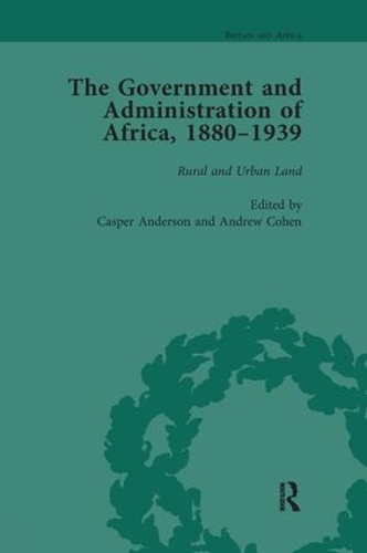 Бумажная книга «The Government and Administration of Africa, 1880-1939 Vol 4», авторов Эндрю Коэн, Каспер Андерсон - фото №1