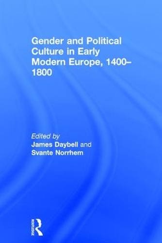 Бумажная книга «Gender and Political Culture in Early Modern Europe, 1400-1800» - фото №1