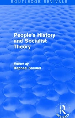 Бумажная книга «People's History and Socialist Theory (Routledge Revivals)» - фото №1