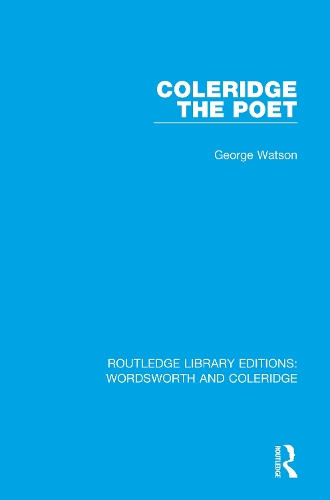 Паперова книга «Coleridge the Poet», автор Джордж Уотсон - фото №1