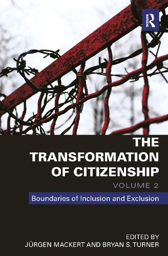Паперова книга «The Transformation of Citizenship, Volume 2: Boundaries of Inclusion and Exclusion» - фото №1