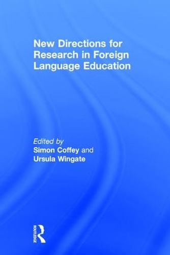 Бумажная книга «New Directions for Research in Foreign Language Education» - фото №1