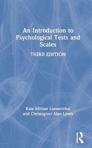 Паперова книга «An Introduction to Psychological Tests and Scales», авторів Крістофер Алан Льюїс, Кейт Міріам Ловенталь - фото №1
