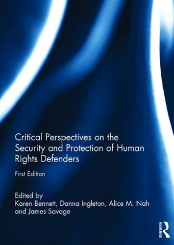 Бумажная книга «Critical Perspectives on the Security and Protection of Human Rights Defenders» - фото №1