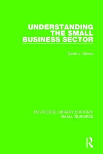 Бумажная книга «Understanding The Small Business Sector», автор Дэвид Дж. Стори - фото №1
