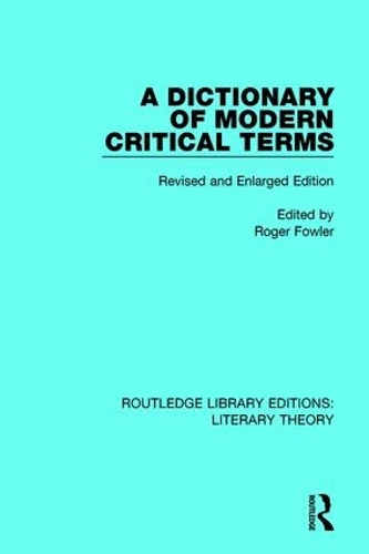 Бумажная книга «A Dictionary of Modern Critical Terms: Revised and Enlarged Edition» - фото №1