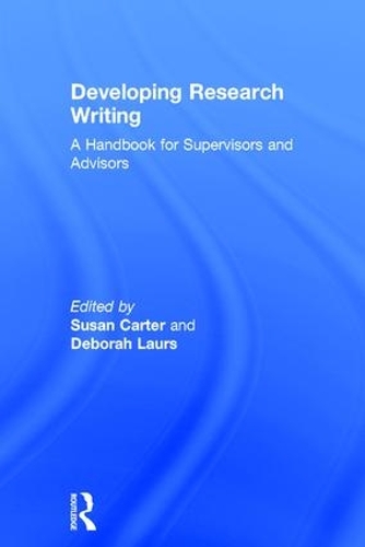 Паперова книга «Developing Research Writing: A Handbook for Supervisors and Advisors» - фото №1