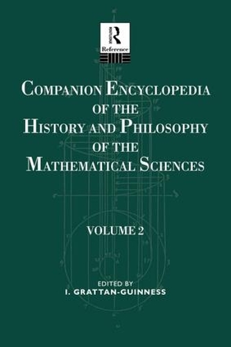 Паперова книга «Companion Encyclopedia of the History and Philosophy of the Mathematical Sciences: Volume Two» - фото №1