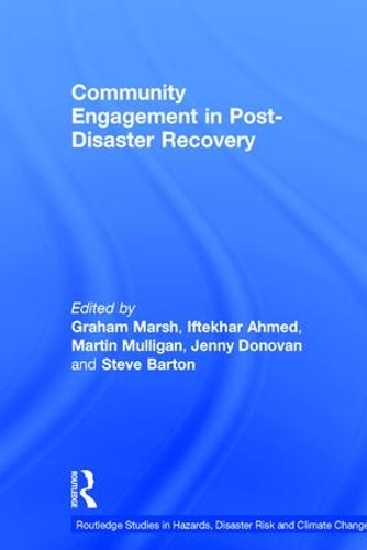 Паперова книга «Community Engagement in Post-Disaster Recovery» - фото №1