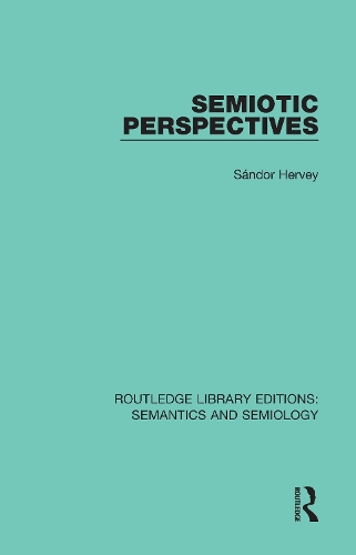 Бумажная книга «Semiotic Perspectives», автор Шандор Херви - фото №1