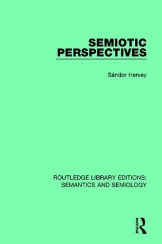 Бумажная книга «Semiotic Perspectives», автор Шандор Херви - фото №1