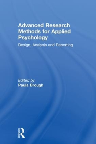 Паперова книга «Advanced Research Methods for Applied Psychology: Design, Analysis and Reporting» - фото №1