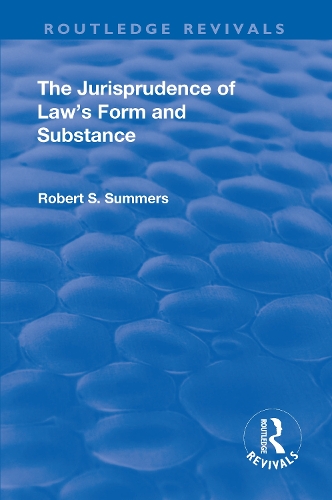Паперова книга «The Jurisprudence of  Law's Form and Substance» - фото №1