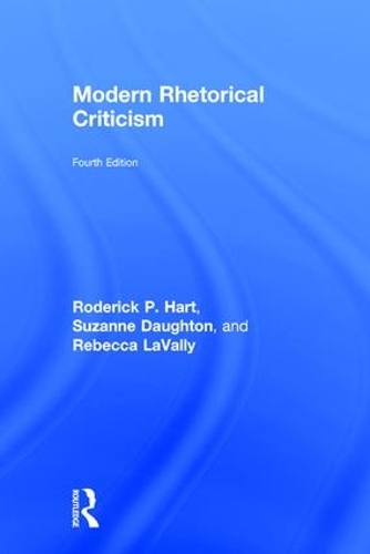 Паперова книга «Modern Rhetorical Criticism», авторів Ребекка Лаваллі, Родерік П. Гарт, Сюзанна М. Дотон - фото №1