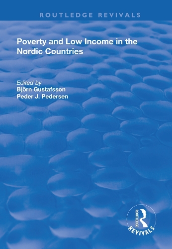 Бумажная книга «Poverty and Low Income in the Nordic Countries», авторов Бьорн Густафссон, Педер Дж. Педерсен - фото №1