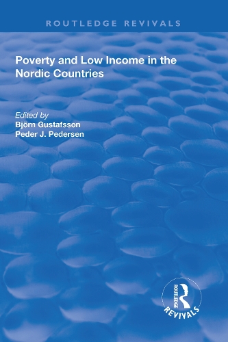 Бумажная книга «Poverty and Low Income in the Nordic Countries», авторов Бьорн Густафссон, Педер Дж. Педерсен - фото №1