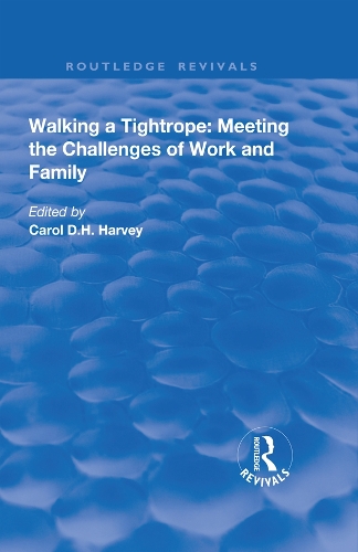 Бумажная книга «Walking a Tightrope: Meeting the Challenges of Work and Family» - фото №1