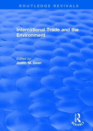 Бумажная книга «International Trade and the Environment» - фото №1