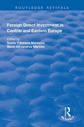 Бумажная книга «Foreign Direct Investment in Central and Eastern Europe» - фото №1