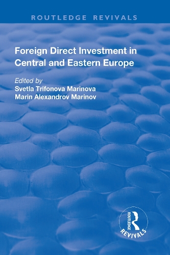 Бумажная книга «Foreign Direct Investment in Central and Eastern Europe» - фото №1