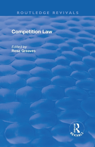 Паперова книга «Competition Law» - фото №1