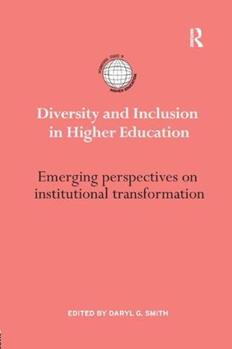 Паперова книга «Diversity and Inclusion in Higher Education: Emerging perspectives on institutional transformation» - фото №1