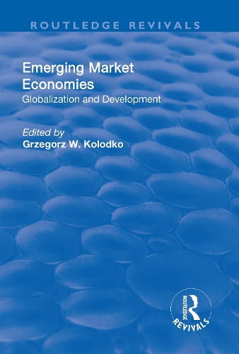 Бумажная книга «Emerging Market Economies: Globalization and Development» - фото №1
