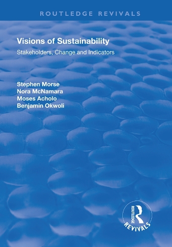 Бумажная книга «Visions of Sustainability: Stakeholders, Change and Indicators», авторов Бенджамин Окволи, Нора Макнамара - фото №1