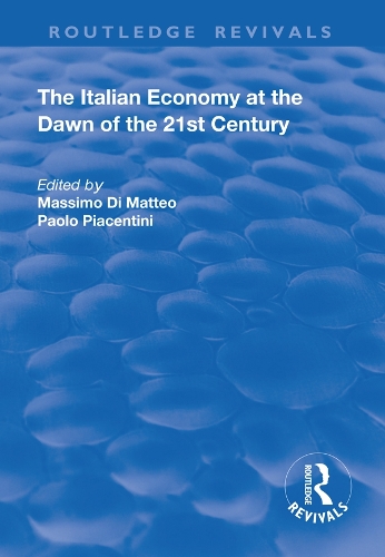 Бумажная книга «The Italian Economy at the Dawn of the 21st Century» - фото №1