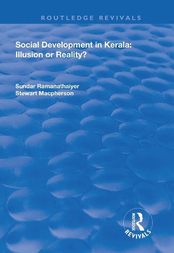 Бумажная книга «Social Development in Kerala: Illusion or Reality?», авторов Стюарт Макферсон, Сундар Раманатхайер - фото №1