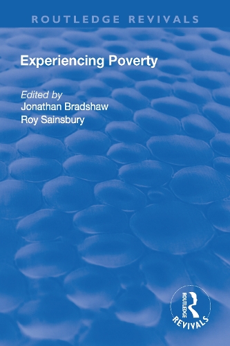 Паперова книга «Experiencing Poverty», авторів Джонатан Бредшоу, Рой Сейнсбері - фото №1