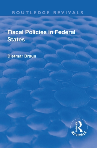 Бумажная книга «Fiscal Policies in Federal States», автор Дитмар Браун - фото №1